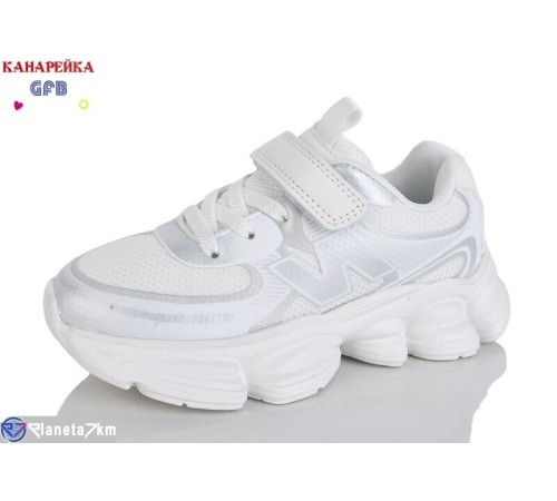 Дитячі кросівки на весну/осінь (8 пар р.27-32) білий  "GFB-Канарейка"