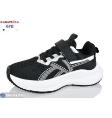 Дитячі кросівки на весну/осінь (8 пар р.32-37) чорний  "GFB-Канарейка"