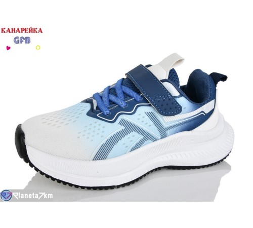 Дитячі кросівки на весну/осінь (8 пар р.32-37) синій  "GFB-Канарейка"