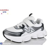 Дитячі кросівки на весну/осінь (8 пар р.32-37) білий  "GFB-Канарейка"