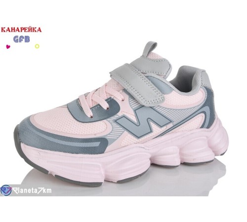 Дитячі кросівки на весну/осінь (8 пар р.32-37) рожевий  "GFB-Канарейка"