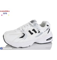 Кросівки на весну/осінь (8 пар р.36-41) білий  "GFB-Канарейка"