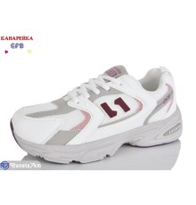 Кросівки жіночі на весну/осінь (8 пар р.36-41) білий  "GFB-Канарейка"