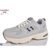 Кросівки на весну/осінь (8 пар р.36-41) сірий  "GFB-Канарейка"