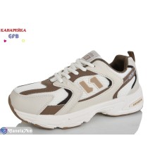 Кросівки на весну/осінь (8 пар р.36-41) бежевий  "GFB-Канарейка"