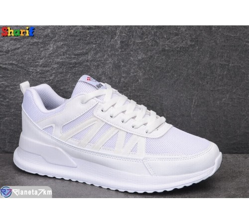 Кросівки чоловічі на весну/осінь (8 пар р.40-45) білий  "Sharif"