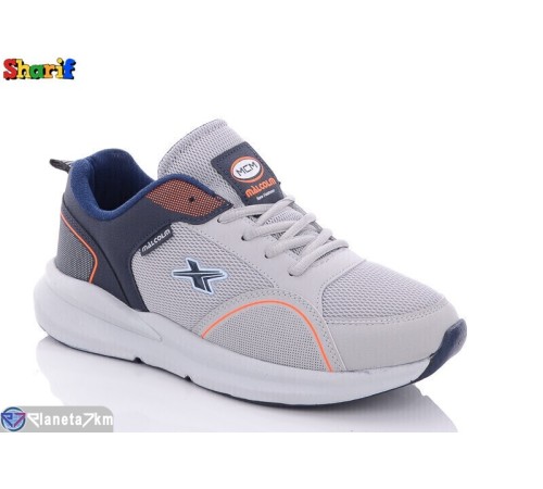 Кросівки чоловічі на весну/осінь (8 пар р.40-44) сірий  "Sharif"