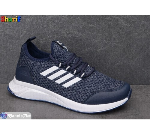 Кросівки чоловічі на весну/осінь (8 пар р.40-45) синій  "Sharif"