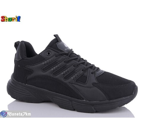 Кросівки чоловічі на весну/осінь (8 пар р.40-44) чорний  "Sharif"