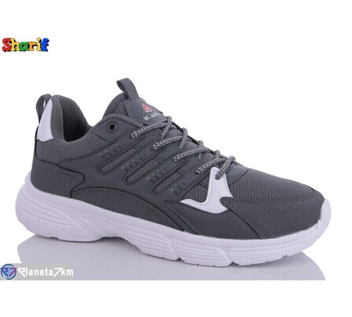 Кросівки чоловічі на весну/осінь (8 пар р.40-44) сірий  "Sharif"