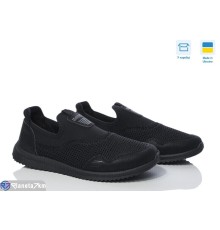 Кросівки чоловічі на літо (6 пар р.41-45) чорний  "OLLA"