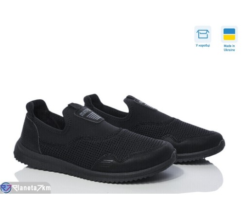 Кросівки чоловічі на літо (6 пар р.41-45) чорний  "OLLA"