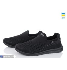 Кросівки чоловічі на літо (6 пар р.41-45) чорний  "OLLA"