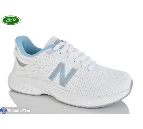 Кросівки жіночі на весну/осінь (8 пар р.36-41) білий  "Bayota"