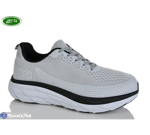 Кросівки чоловічі на весну/осінь (8 пар р.41-45) сірий  "Bayota"