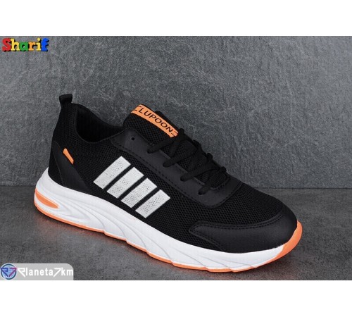 Кросівки чоловічі на весну/осінь (8 пар р.40-45) чорний  "Sharif"