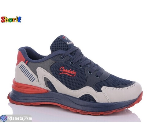 Кросівки чоловічі на весну/осінь (8 пар р.40-45) синій  "Sharif"