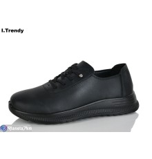 Туфлі жіночі на весну/осінь (8 пар р.40-44) чорний  "Trendy"