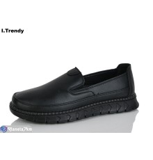 Туфлі жіночі на весну/осінь (8 пар р.36-41) чорний  "Trendy"