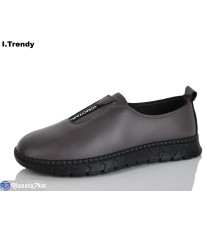 Туфлі жіночі на весну/осінь (8 пар р.36-41) коричневий  "Trendy"