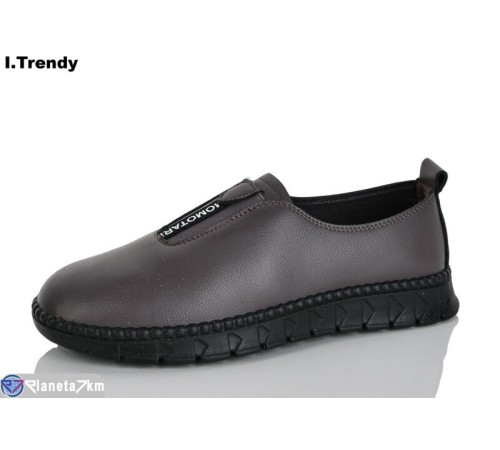 Туфлі жіночі на весну/осінь (8 пар р.36-41) коричневий  "Trendy"