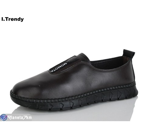 Туфлі жіночі на весну/осінь (8 пар р.36-41) коричневий  "Trendy"