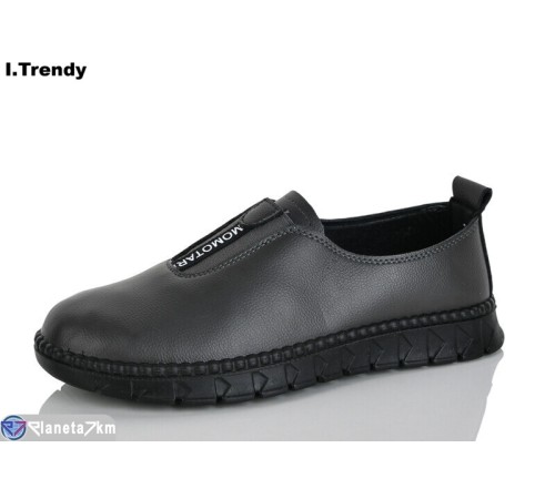 Туфлі жіночі на весну/осінь (8 пар р.36-41) сірий  "Trendy"