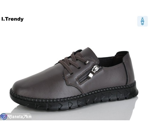 Туфлі жіночі на весну/осінь (8 пар р.36-41) коричневий  "Trendy"