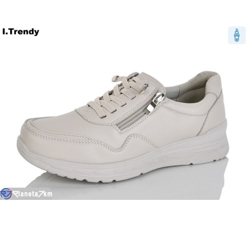 Кросівки жіночі на весну/осінь (8 пар р.36-41) бежевий  "Trendy"