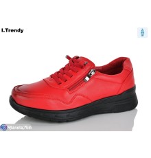 Кросівки жіночі на весну/осінь (8 пар р.36-41) червоний  "Trendy"