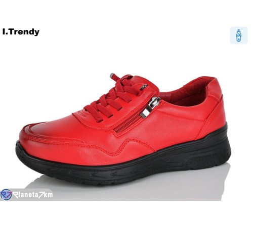 Кросівки жіночі на весну/осінь (8 пар р.36-41) червоний  "Trendy"