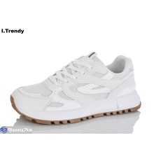 Кросівки жіночі на весну/осінь (8 пар р.36-41) білий  "Trendy"