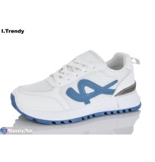 Кросівки жіночі на весну/осінь (8 пар р.36-41) білий  "Trendy"