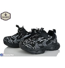 Дитячі кросівки на весну/осінь (8 пар р.32-37) чорний  "PALIAMENT"