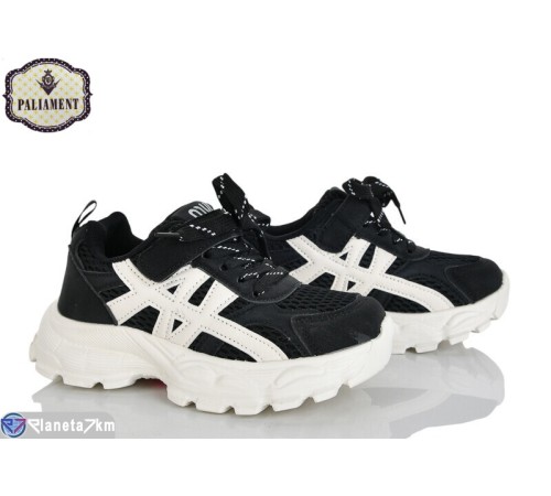 Дитячі кросівки на весну/осінь (8 пар р.32-37) чорний  "PALIAMENT"