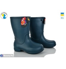 Дитячі чоботи з піни на весну/осінь (8 пар р.22-28) синій  "Jose Amorales"