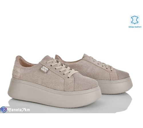 Кросівки жіночі на весну/осінь (6 пар р.36-40) бежевий  "FANio"