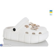 Кроки жіночі на літо (6 пар р.36-40) білий  "Korka"