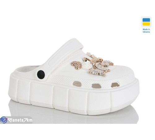 Кроки жіночі на літо (6 пар р.36-40) білий  "Korka"