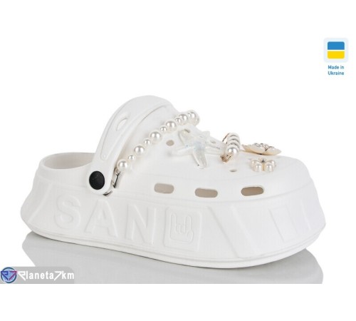 Кроки жіночі на літо (6 пар р.36-40) білий  "Korka"