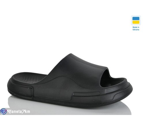 Шлепки чоловічі на літо (8 пар р.41-46) чорний  "Korka"