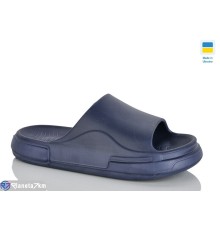 Шлепки чоловічі на літо (8 пар р.41-46) синій  "Korka"