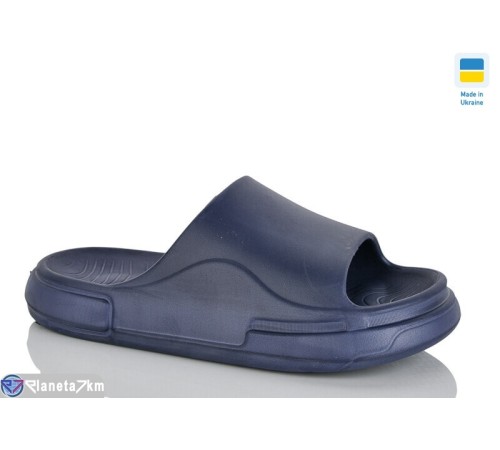 Шлепки чоловічі на літо (8 пар р.41-46) синій  "Korka"