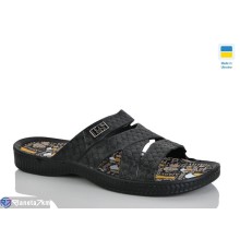 Шлепки чоловічі на літо (8 пар р.40-46) чорний  "Korka"