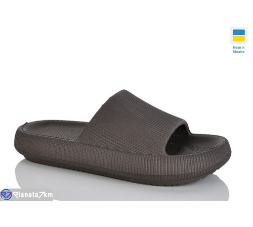 Шлепки жіночі на літо (6 пар р.36-41) коричневий  "Korka"