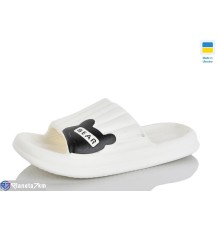 Шлепки жіночі на літо (6 пар р.36-41) білий  "Korka"