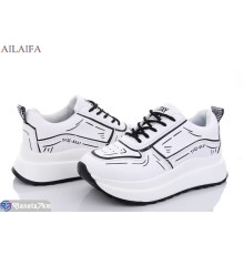 Кросівки жіночі на весну/осінь (6 пар р.36-41) білий  "Latifa"