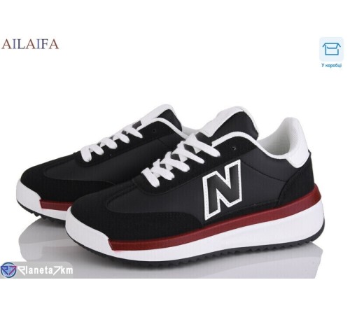 Кросівки жіночі на весну/осінь (8 пар р.36-41) чорний  "Latifa"