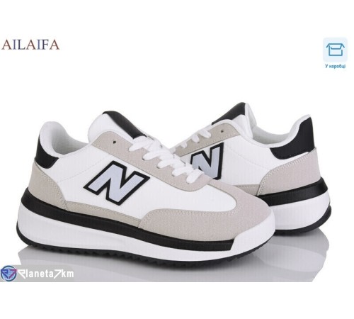 Кросівки жіночі на весну/осінь (8 пар р.36-41) білий  "Latifa"