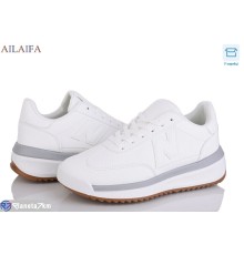 Кросівки жіночі на весну/осінь (8 пар р.36-41) білий  "Latifa"